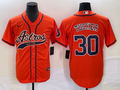 Men's Houston Astros Kyle Tucker Orange Replica Jersey Joint Edition