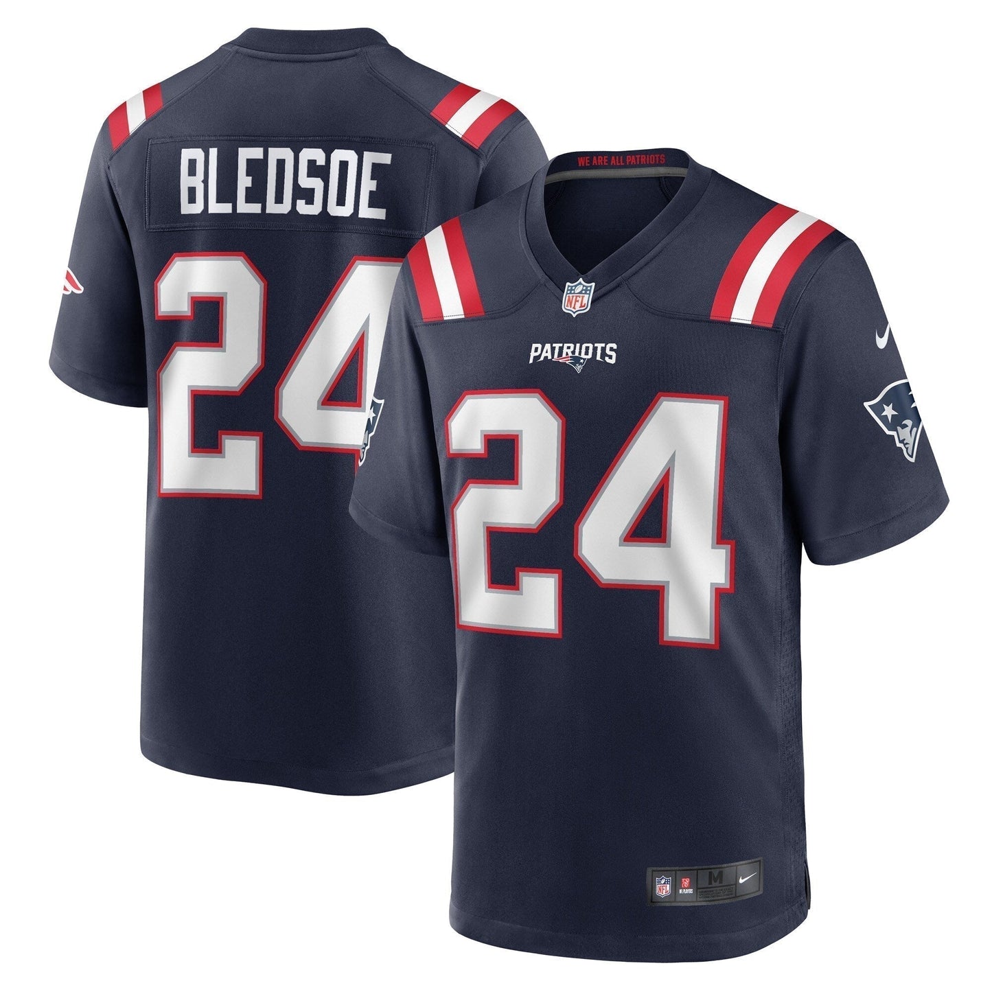Joshuah Bledsoe New England Patriots  Game   Jersey - Navy