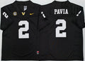 Men's Vanderbilt Commodores Diego Pavia Black Player Game Jersey
