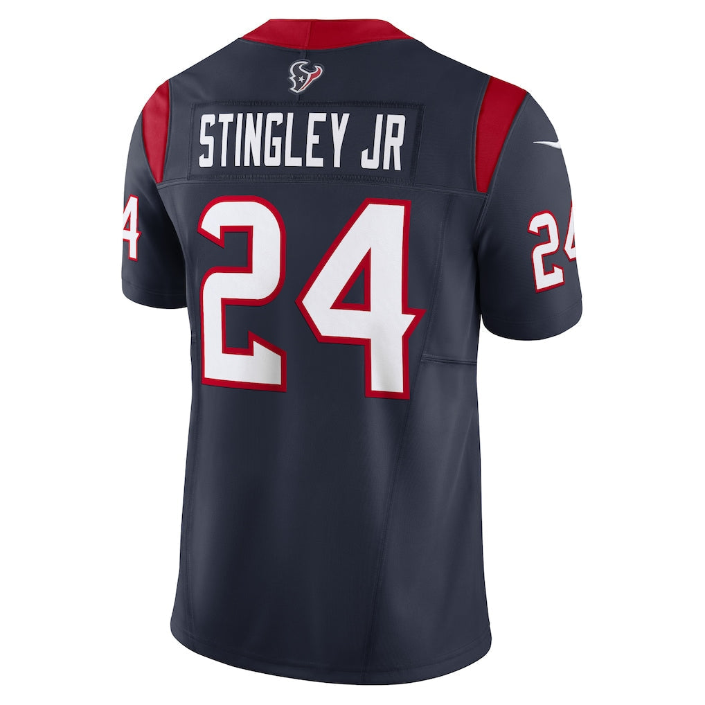 H.Texans #24 Derek Stingley Jr. Navy Vapor F.U.S.E. Limited Jersey