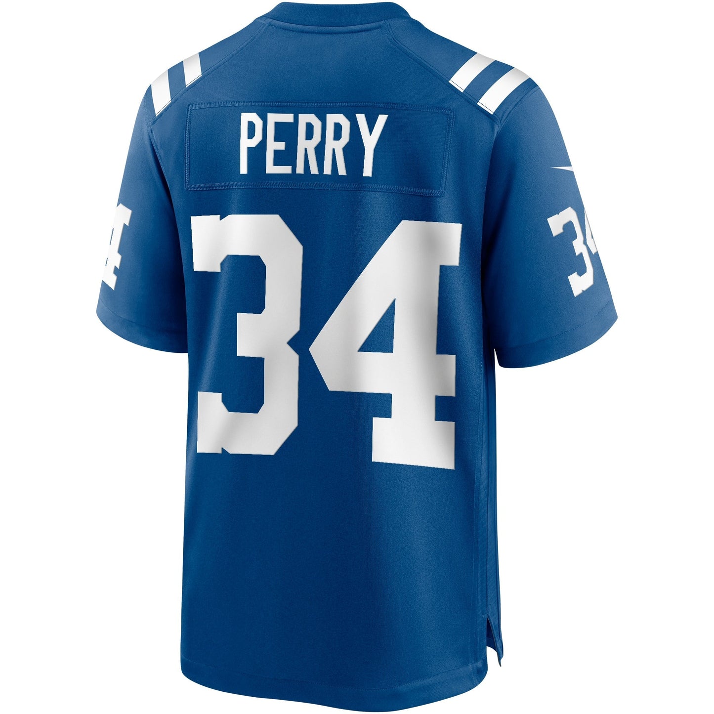 Joe Perry Indianapolis Colts  Game Retired   Jersey - Royal