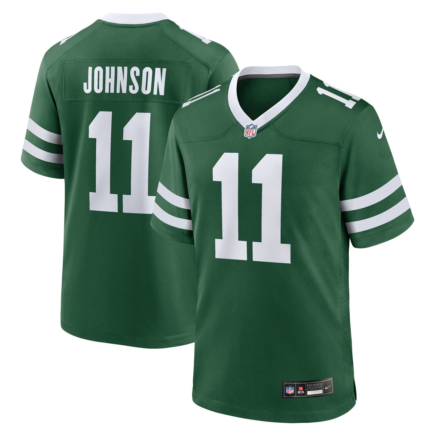 Jermaine Johnson II New York Jets  Team Game Jersey - Legacy Green