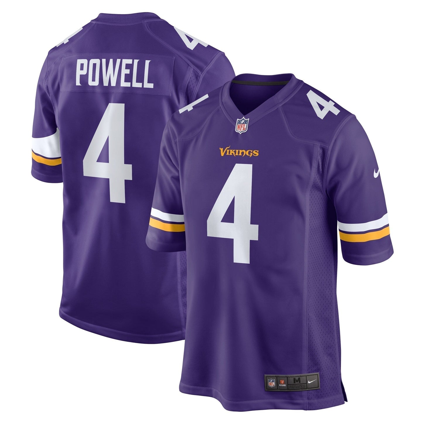 Brandon Powell Minnesota Vikings  Game Jersey - Purple