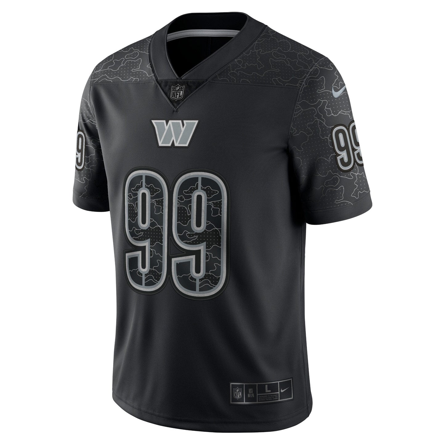 Chase Young Washington Commanders  RFLCTV Limited Jersey - Black