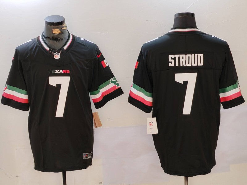 Men's Houston Texans C.J. Stroud Black Game Jersey