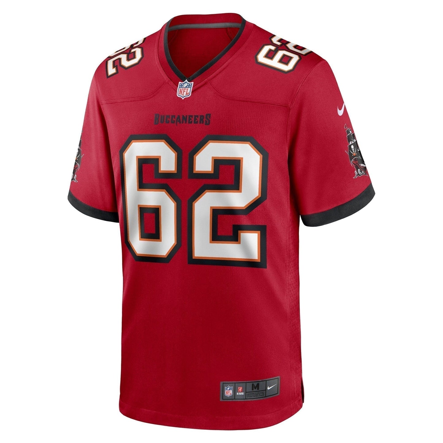Graham Barton Tampa Bay Buccaneers  2024 NFL active First Round Pick   Game Jersey - Red