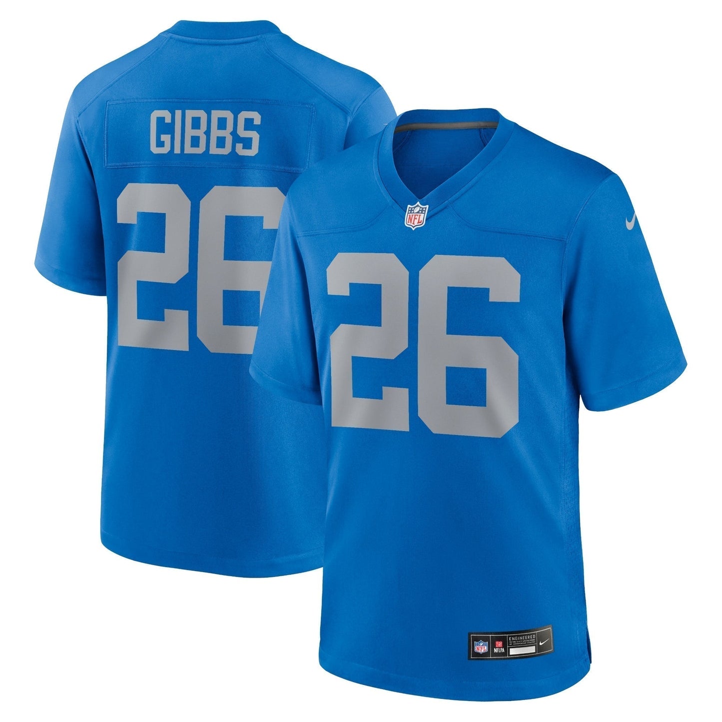 Jahmyr Gibbs Detroit Lions  Alternate Game Jersey -  Blue