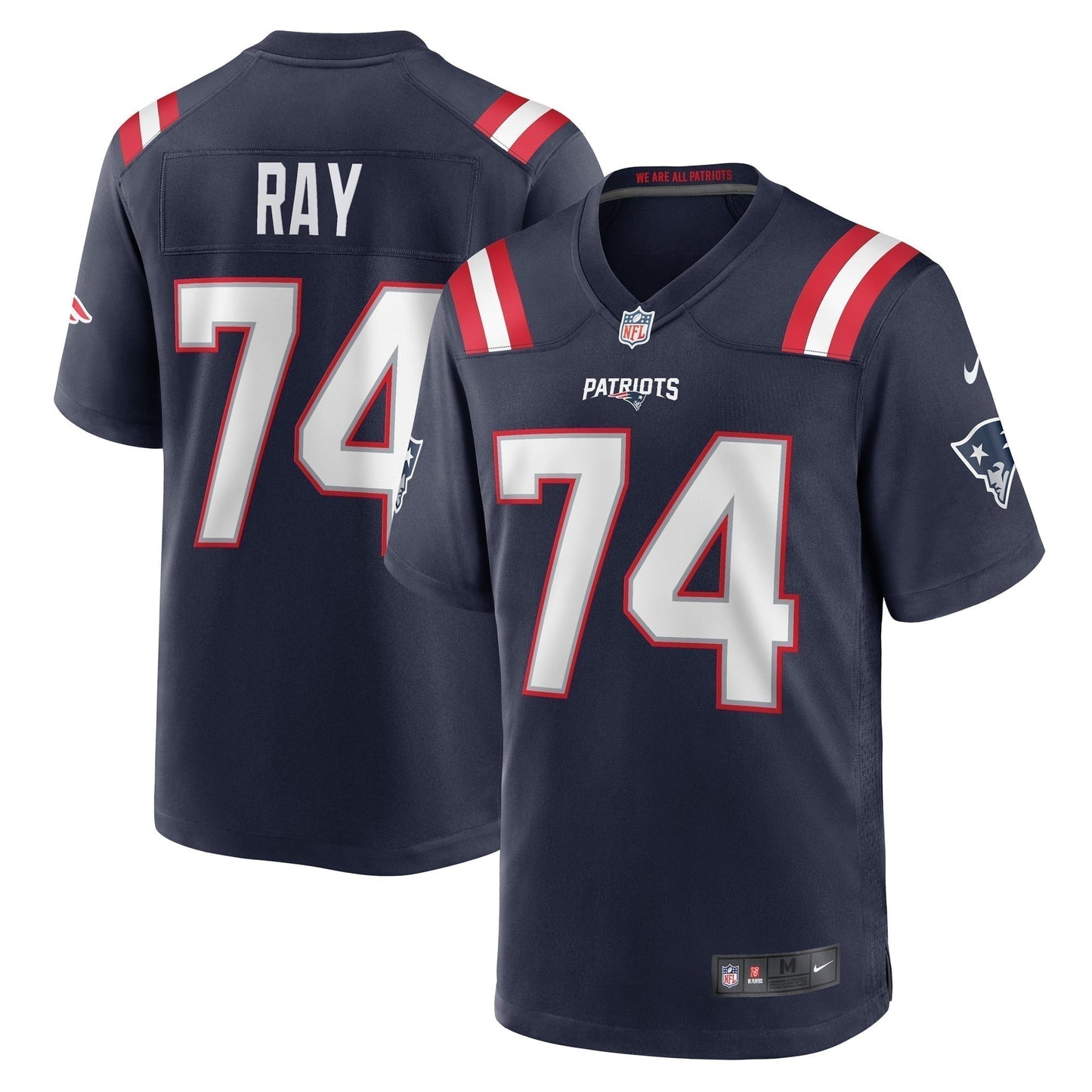 LaBryan Ray New England Patriots  Game   Jersey - Navy