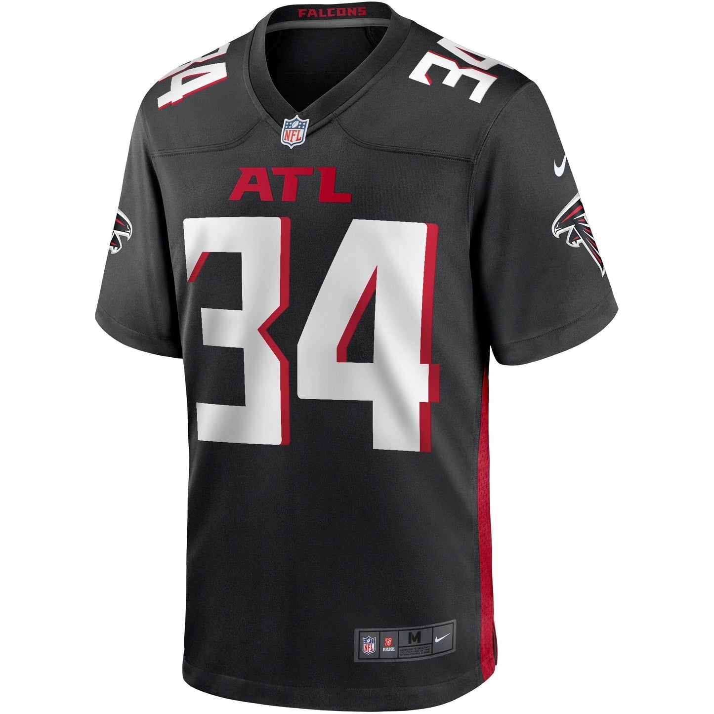 Ray Buchanan Atlanta Falcons  Game Retired   Jersey - Black