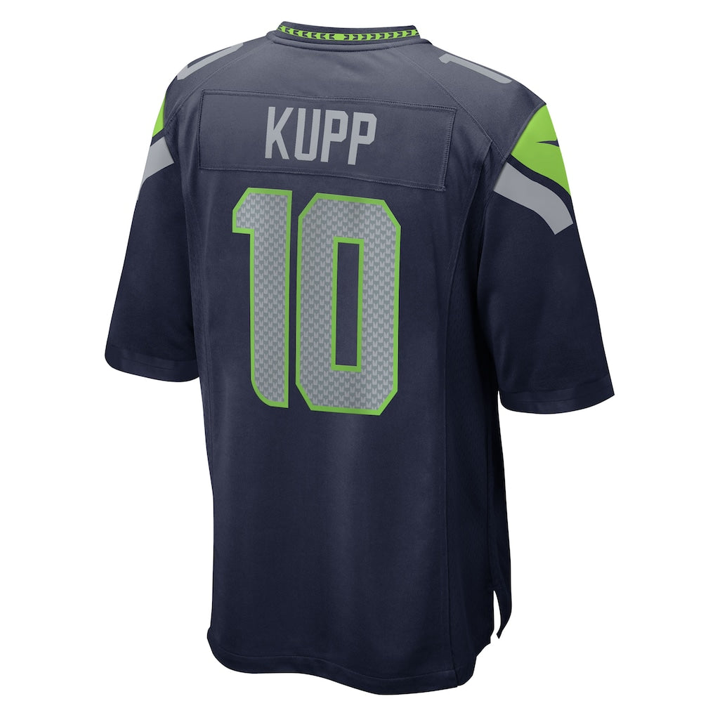 S.Seahawks #10 Cooper Kupp College Navy Team Game Jersey