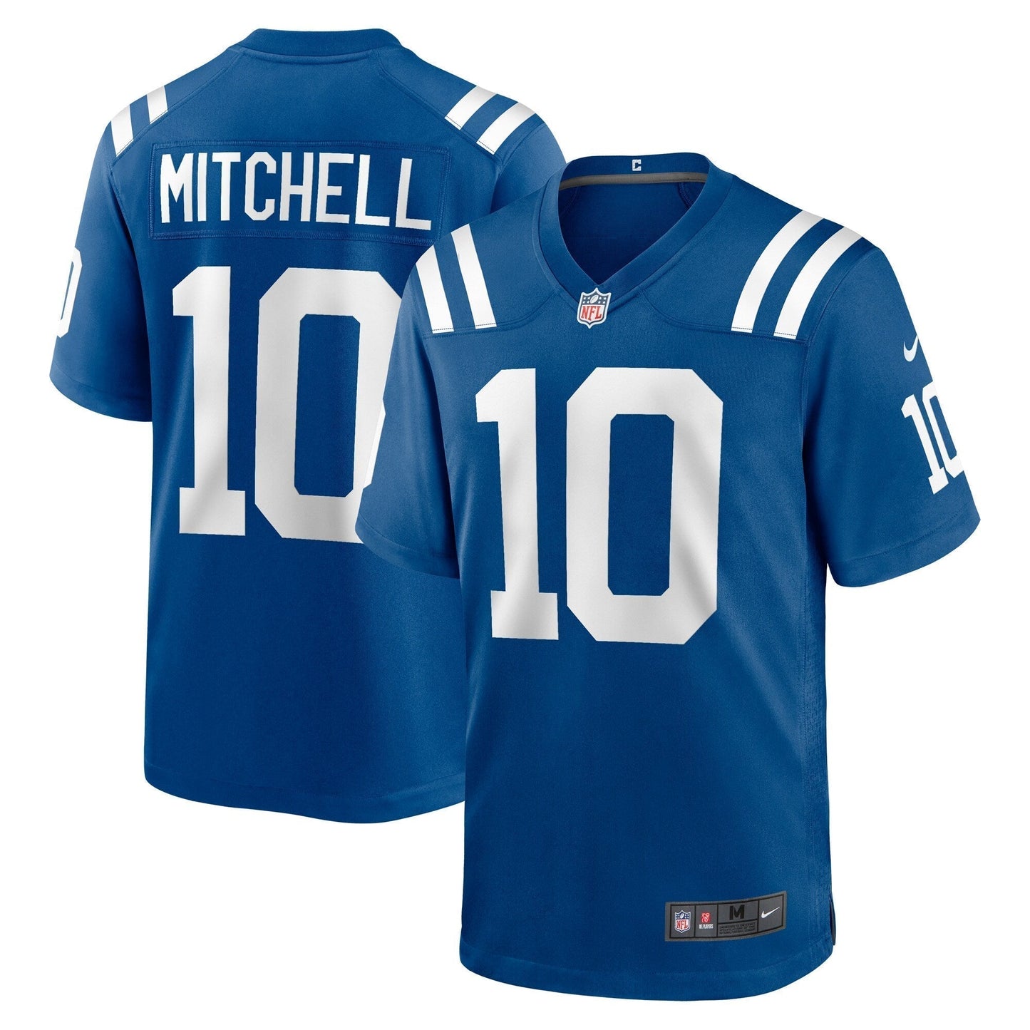Adonai Mitchell Indianapolis Colts  2024 NFL active   Game Jersey - Royal