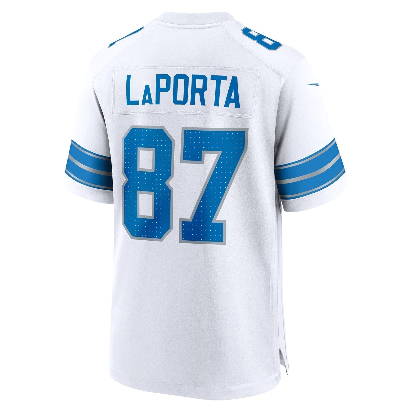 Sam LaPorta Detroit Lions  White Game Jersey -  White