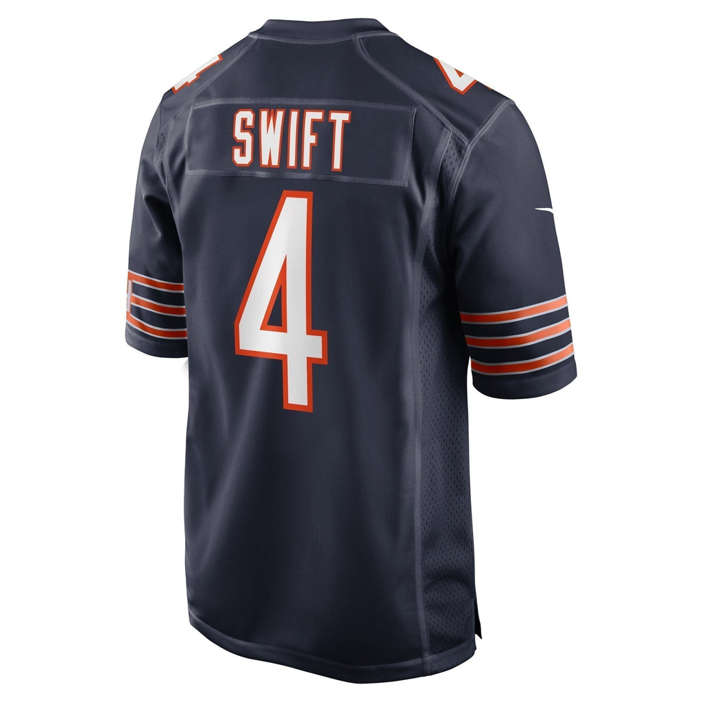 D'Andre Swift Chicago Bears   Game Jersey -  Navy