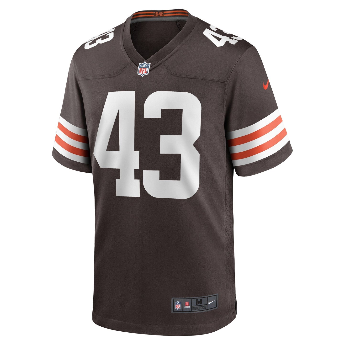 Mohamoud Diabate Cleveland Browns  Team Game Jersey -  Brown