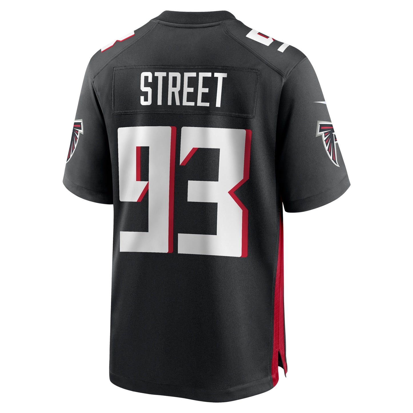 Kentavius Street Atlanta Falcons  Team Game Jersey -  Black