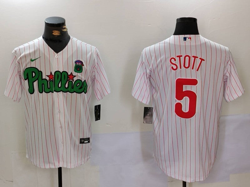 Men's Philadelphia Phillies Bryson Stott White Limited Player Jersey