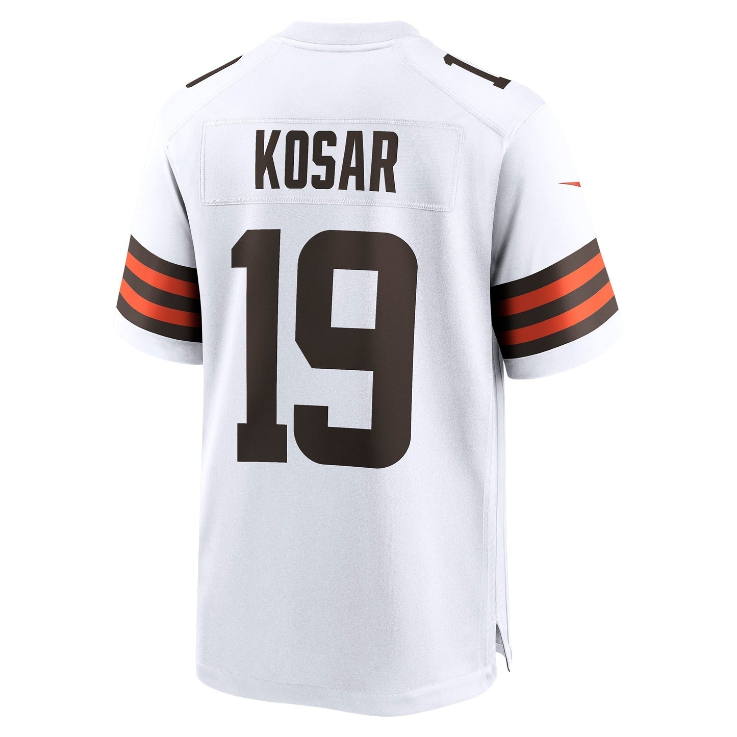 Bernie Kosar Cleveland Browns Retired   Game Jersey - White