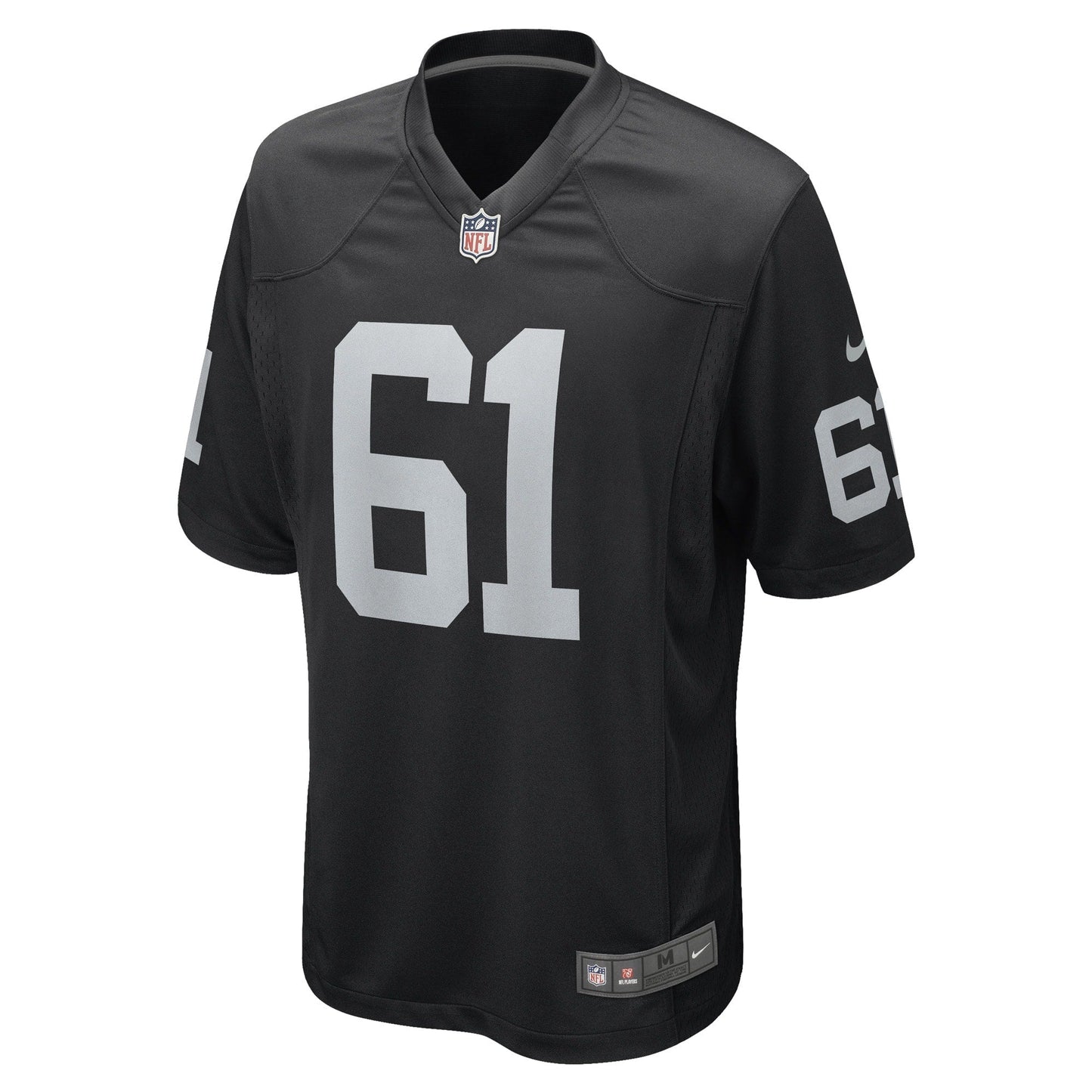 Jordan Meredith Las Vegas Raiders  Game   Jersey - Black