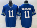 Men's Seattle Seahawks Jaxon Smith-Njigba Royal Throwback Player Game Jersey