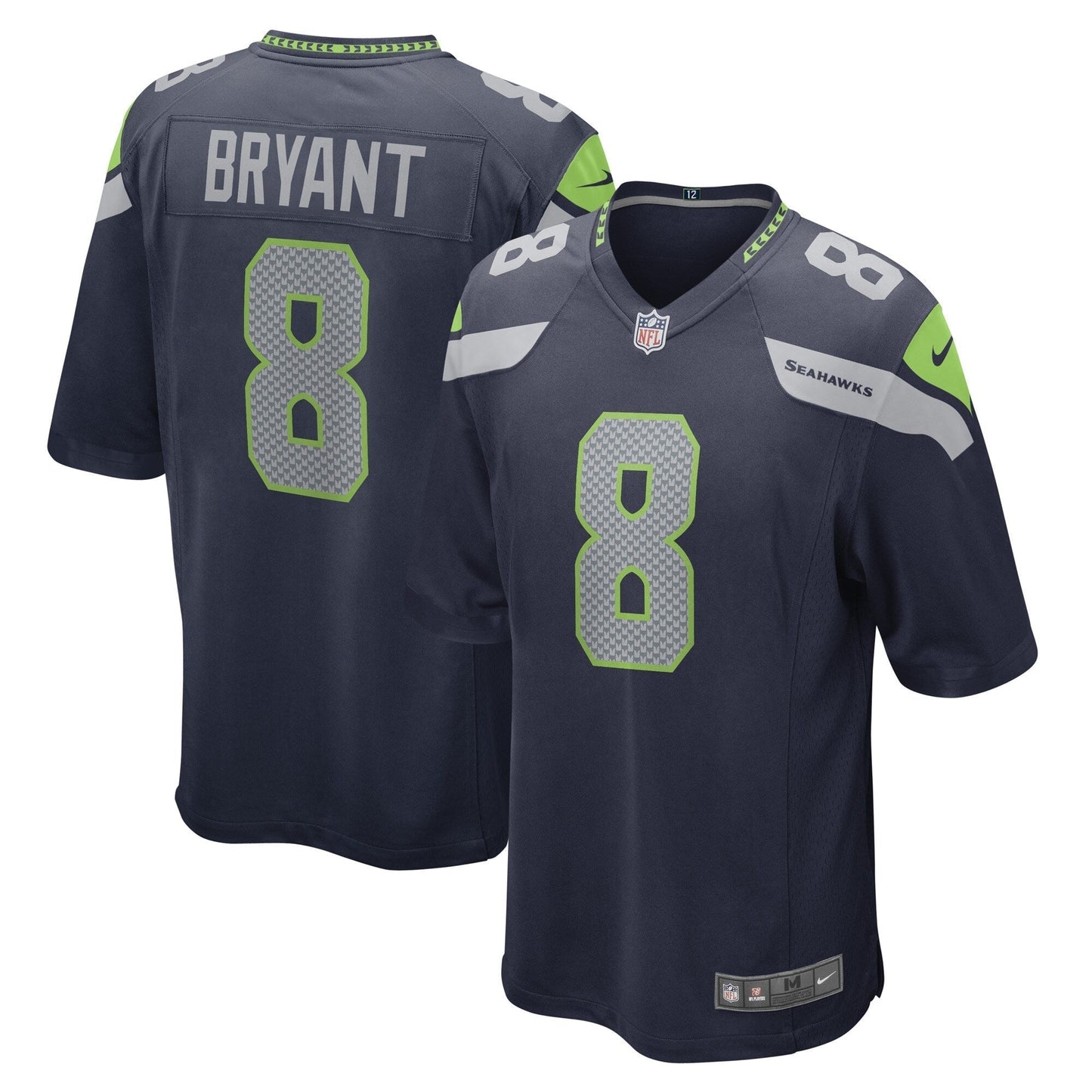 Coby Bryant Seattle Seahawks  Game   Jersey - College Navy