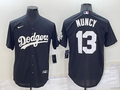 Men's Los Angeles Dodgers Max Muncy Black Replica Baseball Jersey