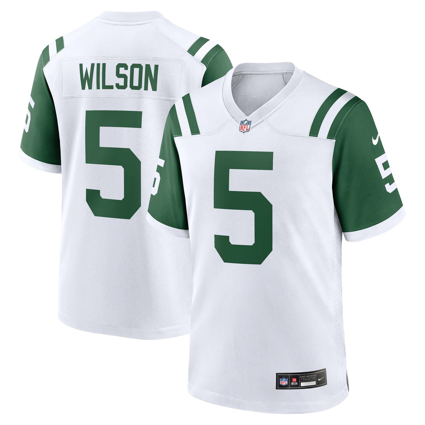 Garrett Wilson New York Jets  Classic Alternate Game Jersey - White