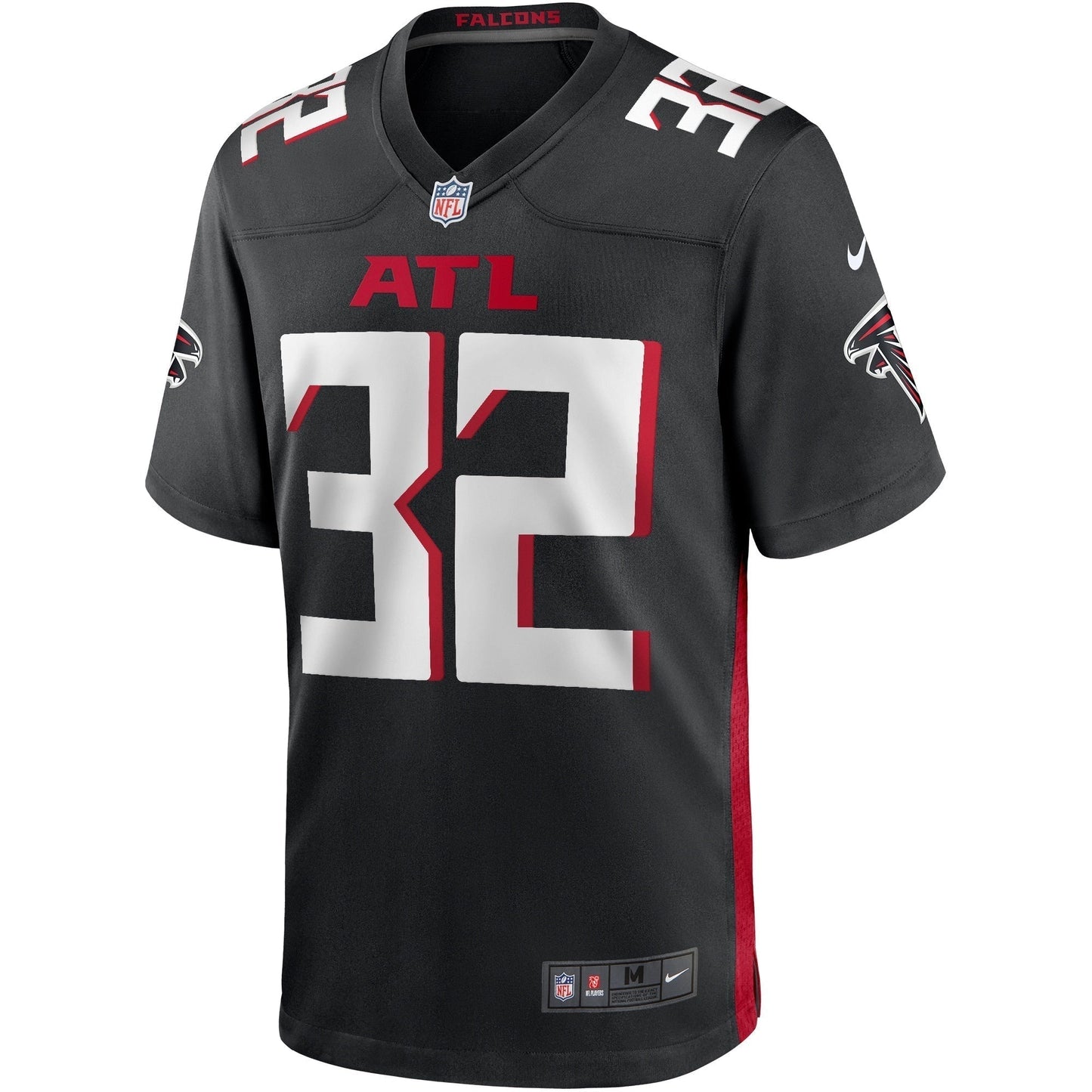 Jamal Anderson Atlanta Falcons  Game Retired   Jersey - Black