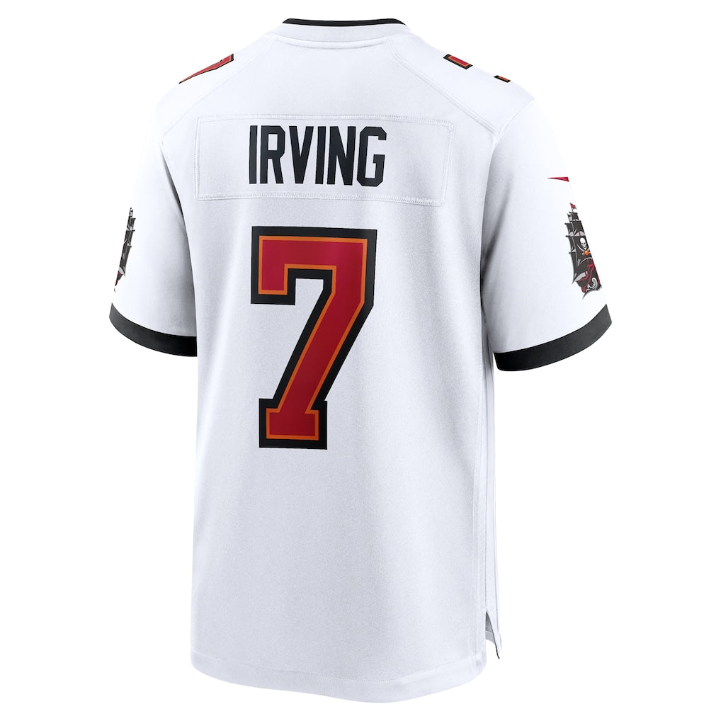 TB.Buccaneers #7 Bucky Irving White GameJersey