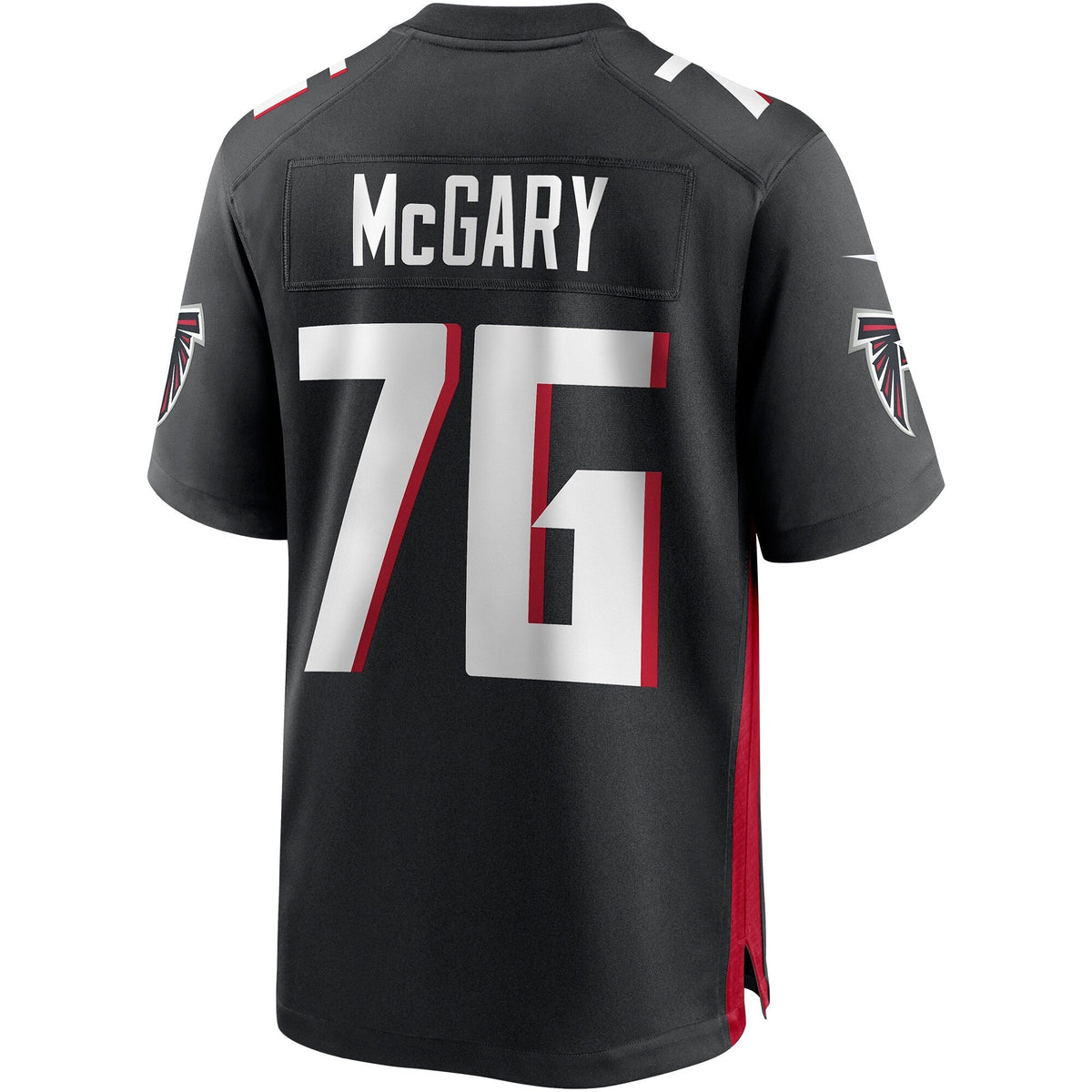 Kaleb McGary Atlanta Falcons  Game Jersey - Black