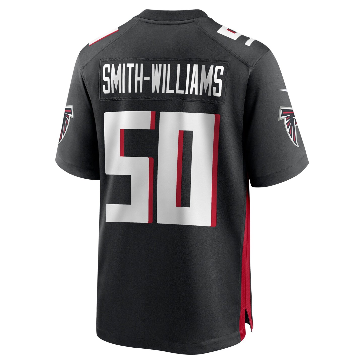 James Smith-Williams Atlanta Falcons  Team Game Jersey -  Black