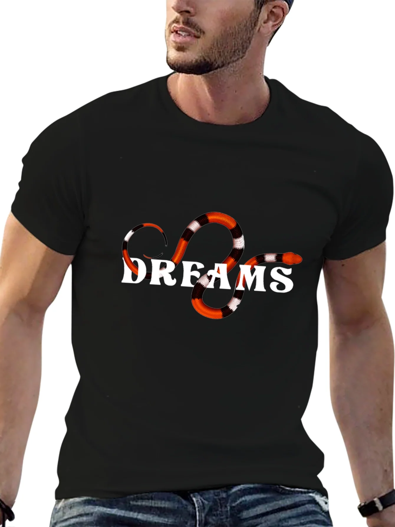 Dreams Snake Graphic T-Shirt
