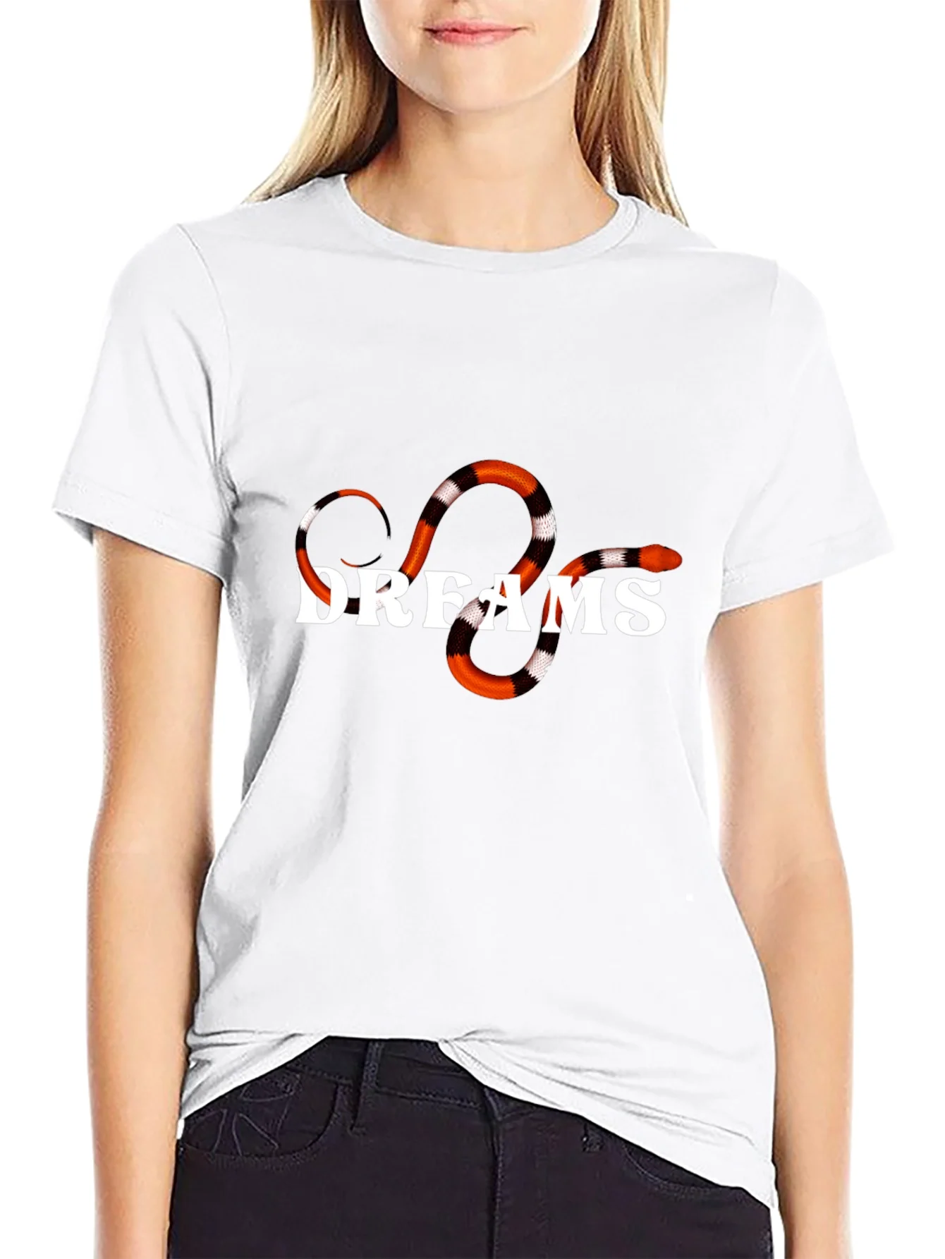 Dreams Snake Graphic T-Shirt
