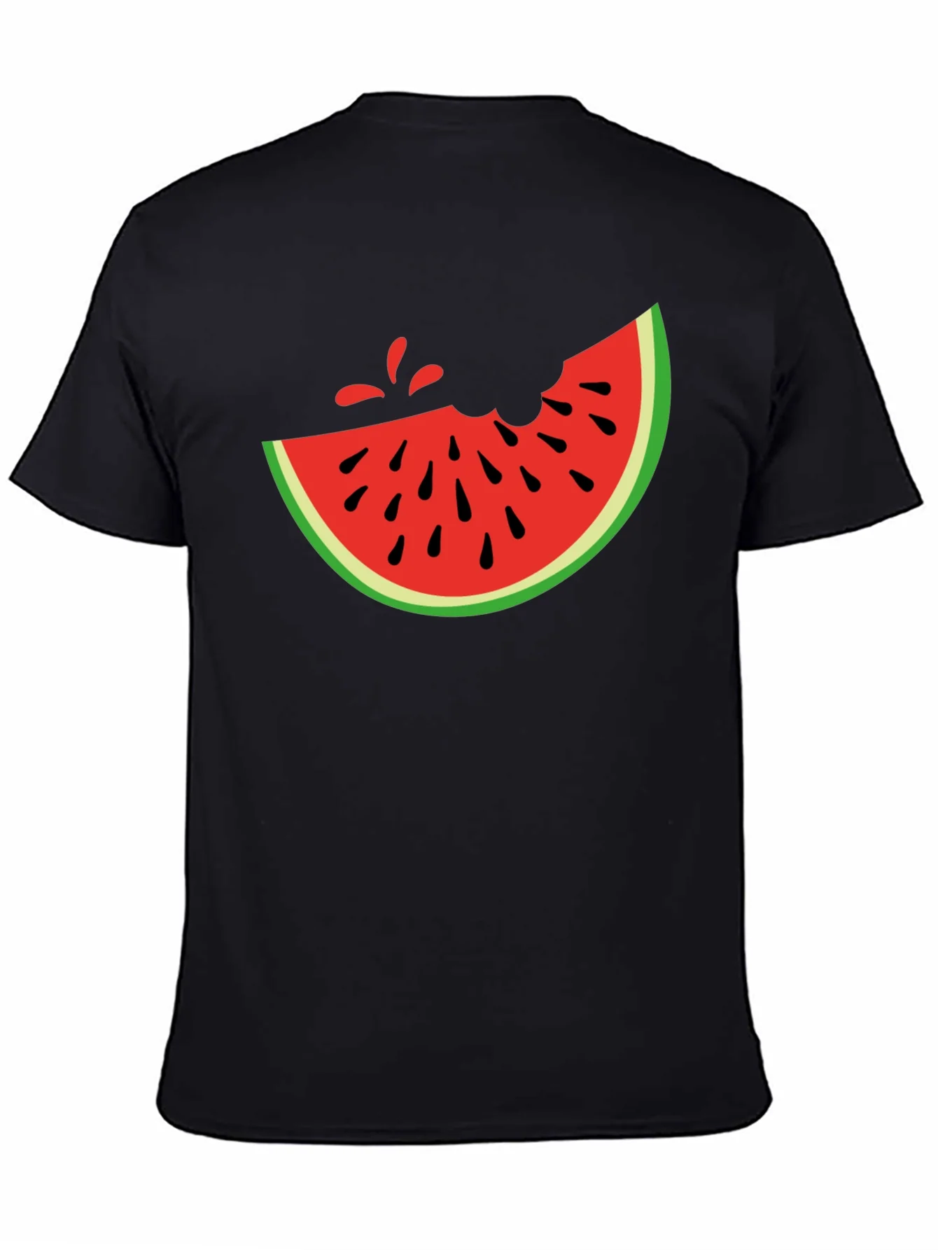 Watermelon Slice Graphic Tee - Casual Summer Style