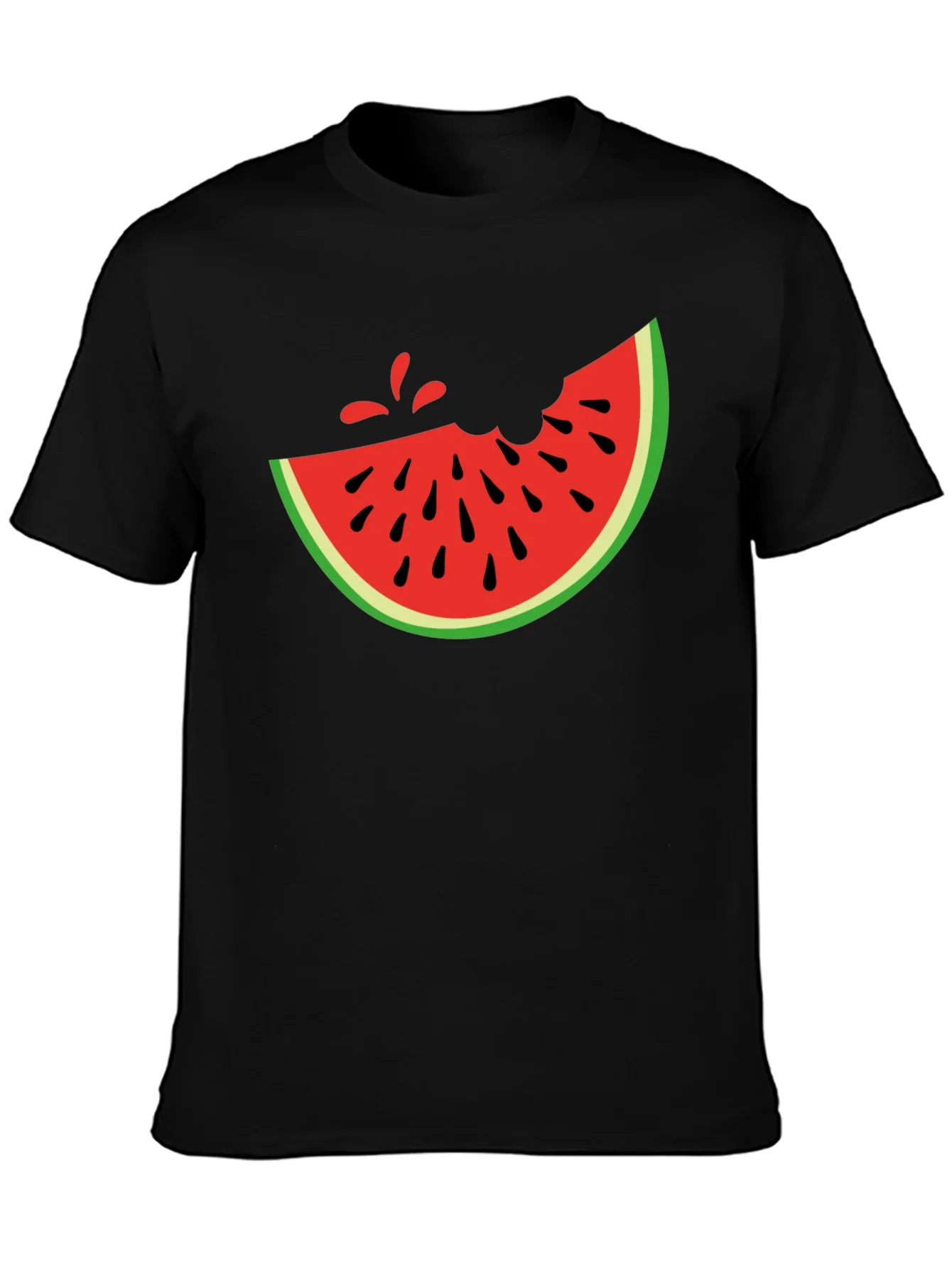 Watermelon Slice Graphic Tee - Casual Summer Style