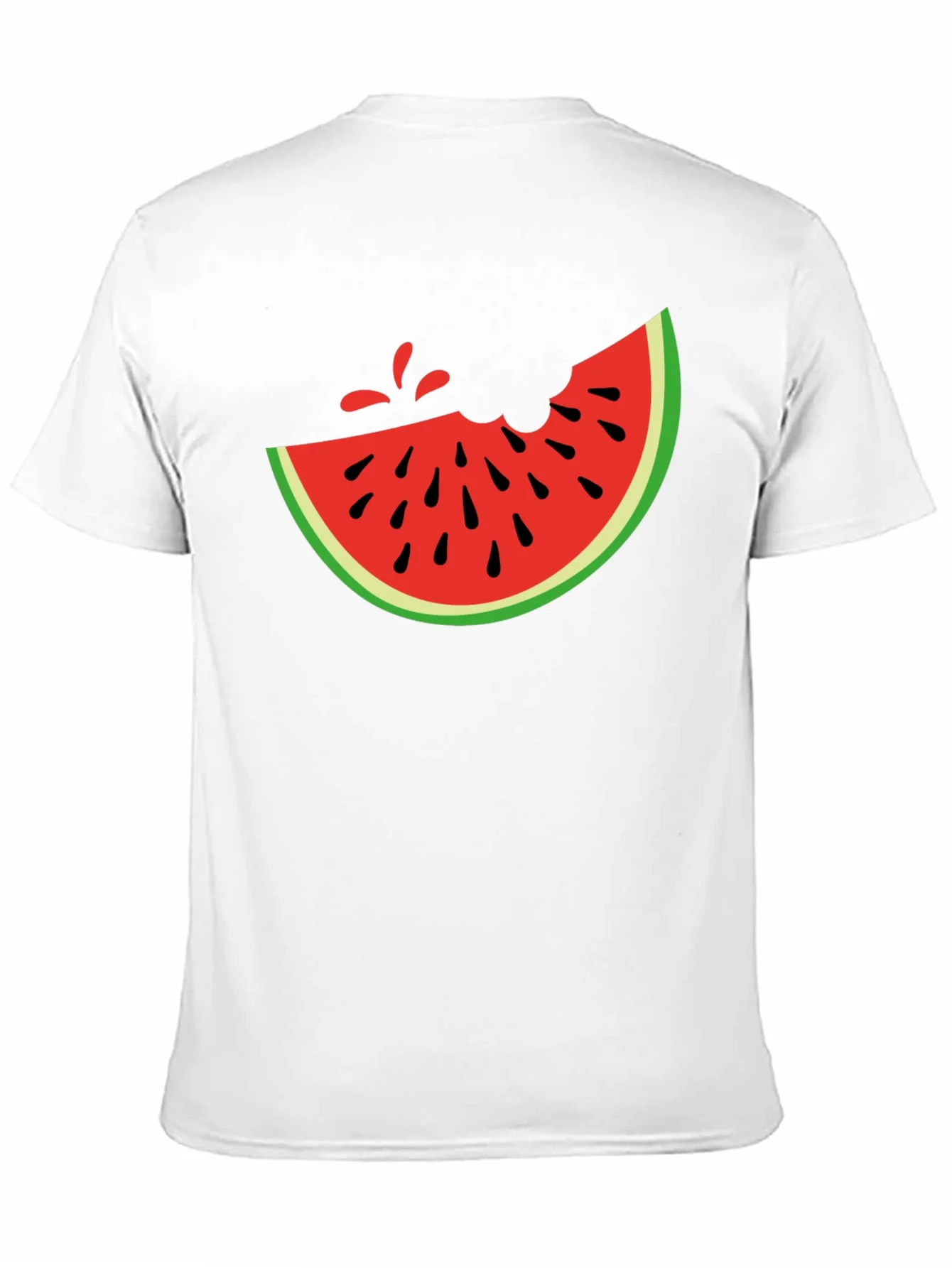 Watermelon Slice Graphic Tee - Casual Summer Style