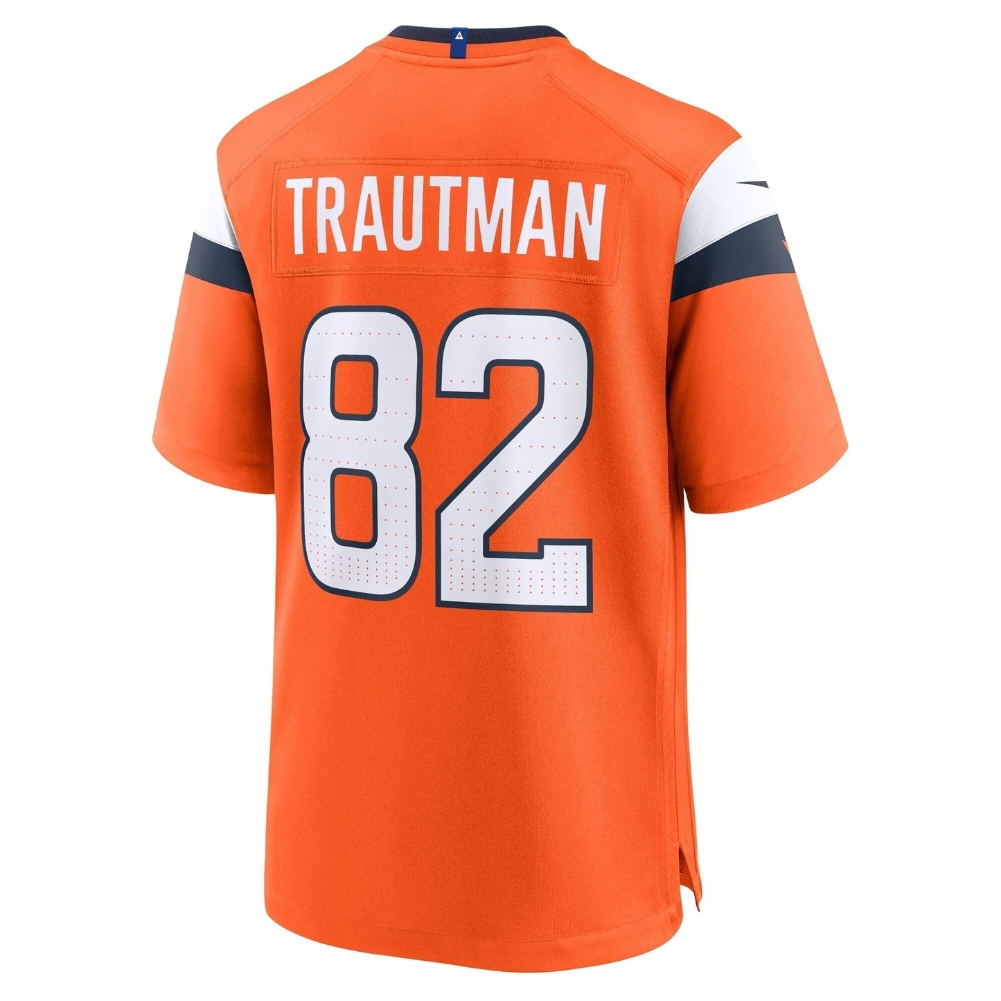 Adam Trautman Denver Broncos  Team Game Jersey -  Orange
