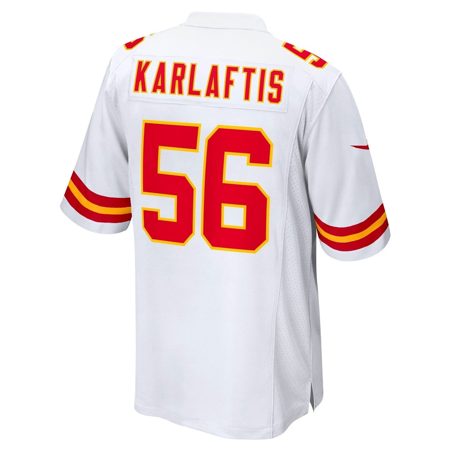 George Karlaftis Kansas City Chiefs  Away Game   Jersey - White