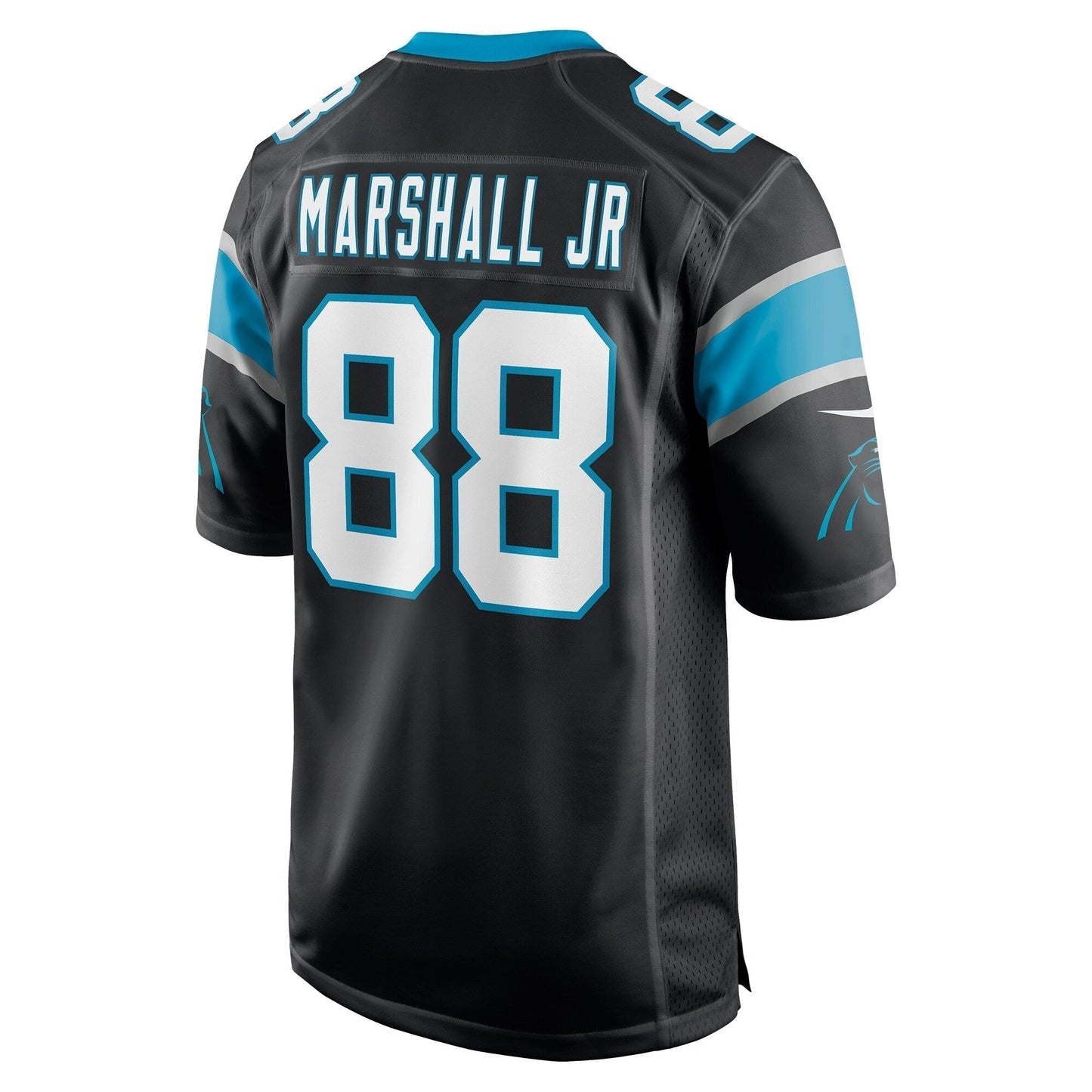 Terrace Marshall Jr. Carolina Panthers  2021 NFL Draft Pick   Game Jersey - Black