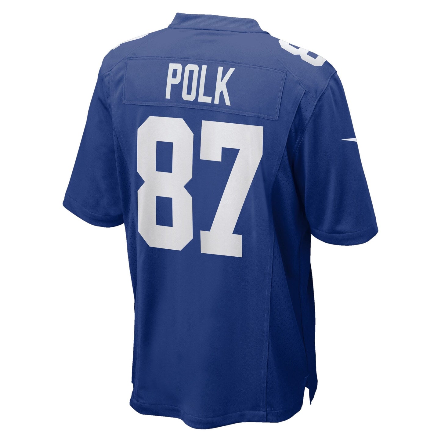 Makai Polk New York Giants  Home Game   Jersey - Royal