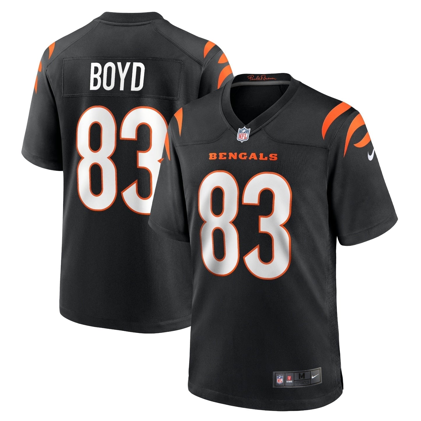 Tyler Boyd Cincinnati Bengals    Game Jersey - Black