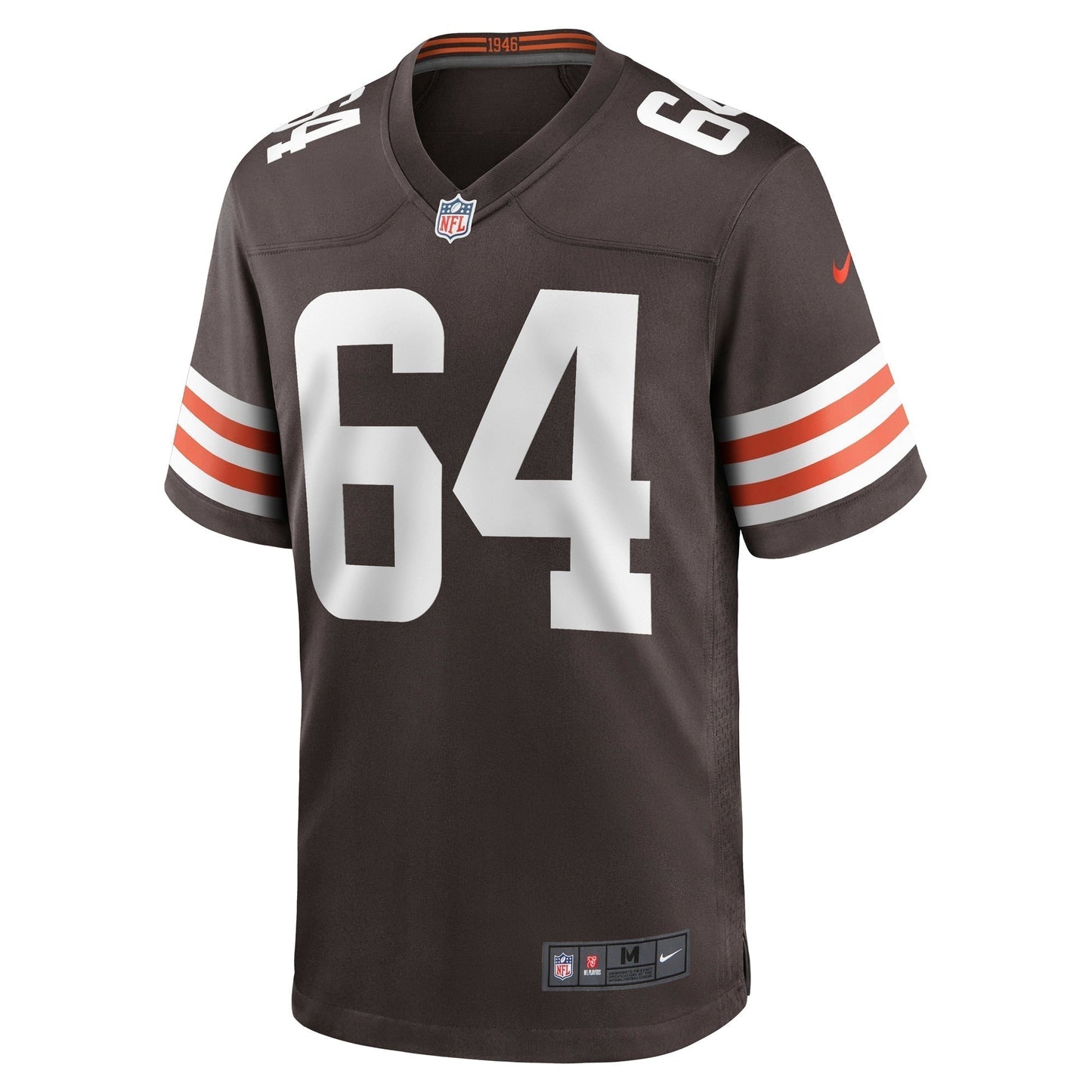 Joe DeLamielleure Cleveland Browns  Game Retired   Jersey - Brown