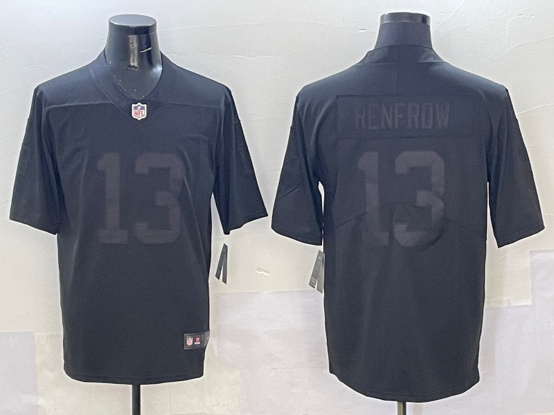 Men's Las Vegas Raiders Hunter Renfrow Black Player Jersey