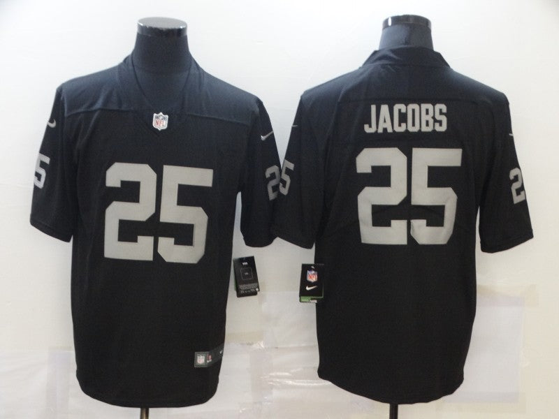 Men's Las Vegas Raiders Josh Jacobs Black Game Jersey