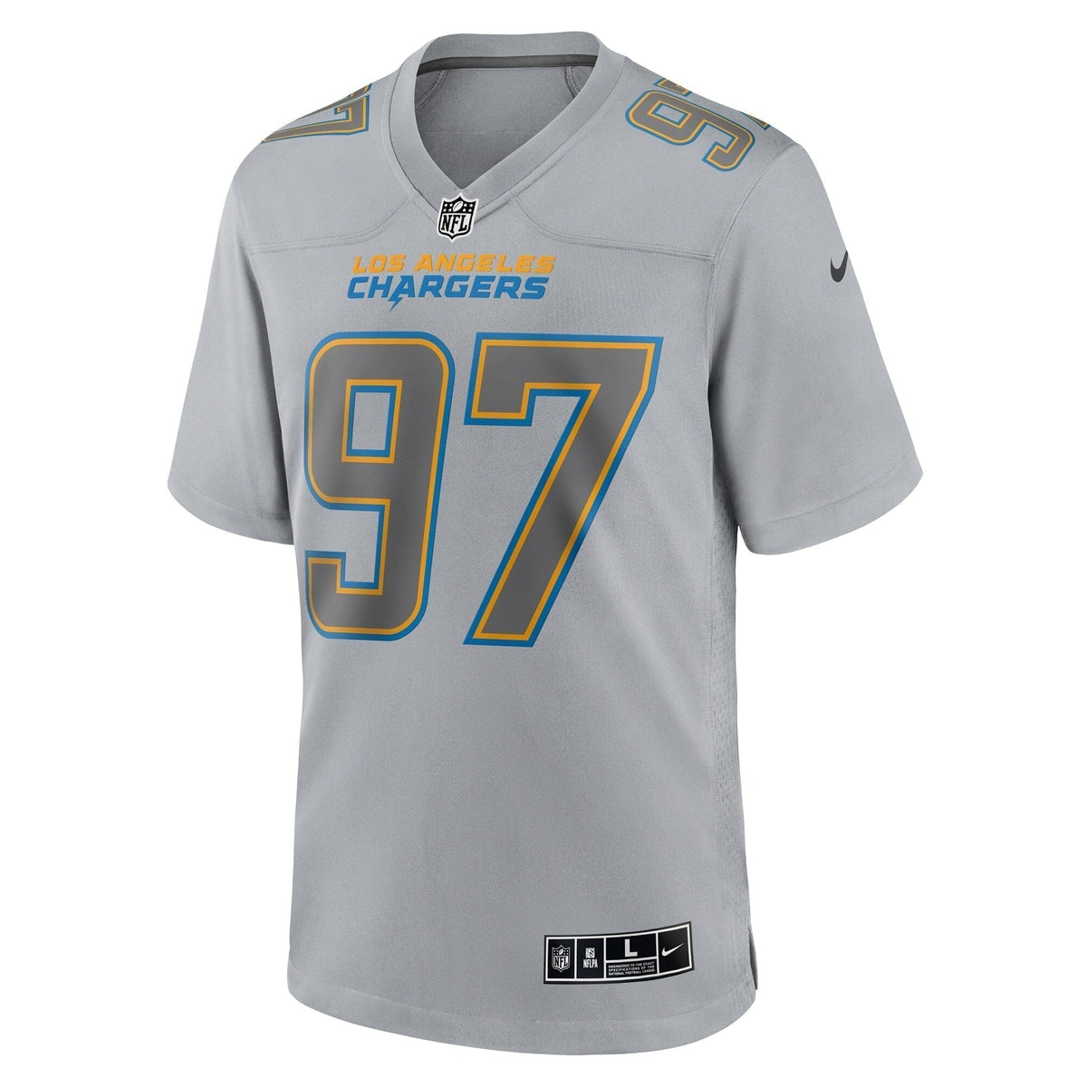 Joey Bosa Los Angeles Chargers  Atmosphere Fashion Game Jersey - Gray