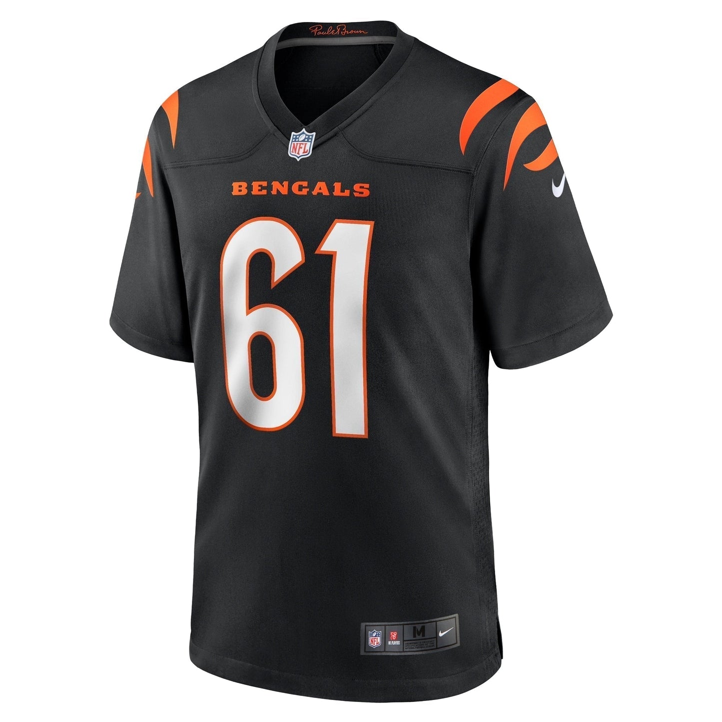 Cody Ford Cincinnati Bengals Game Jersey - Black