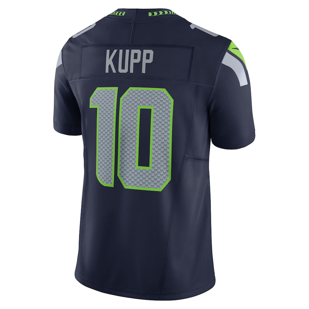 S.Seahawks #10 Cooper Kupp College Navy Team Vapor F.U.S.E. Limited Jersey
