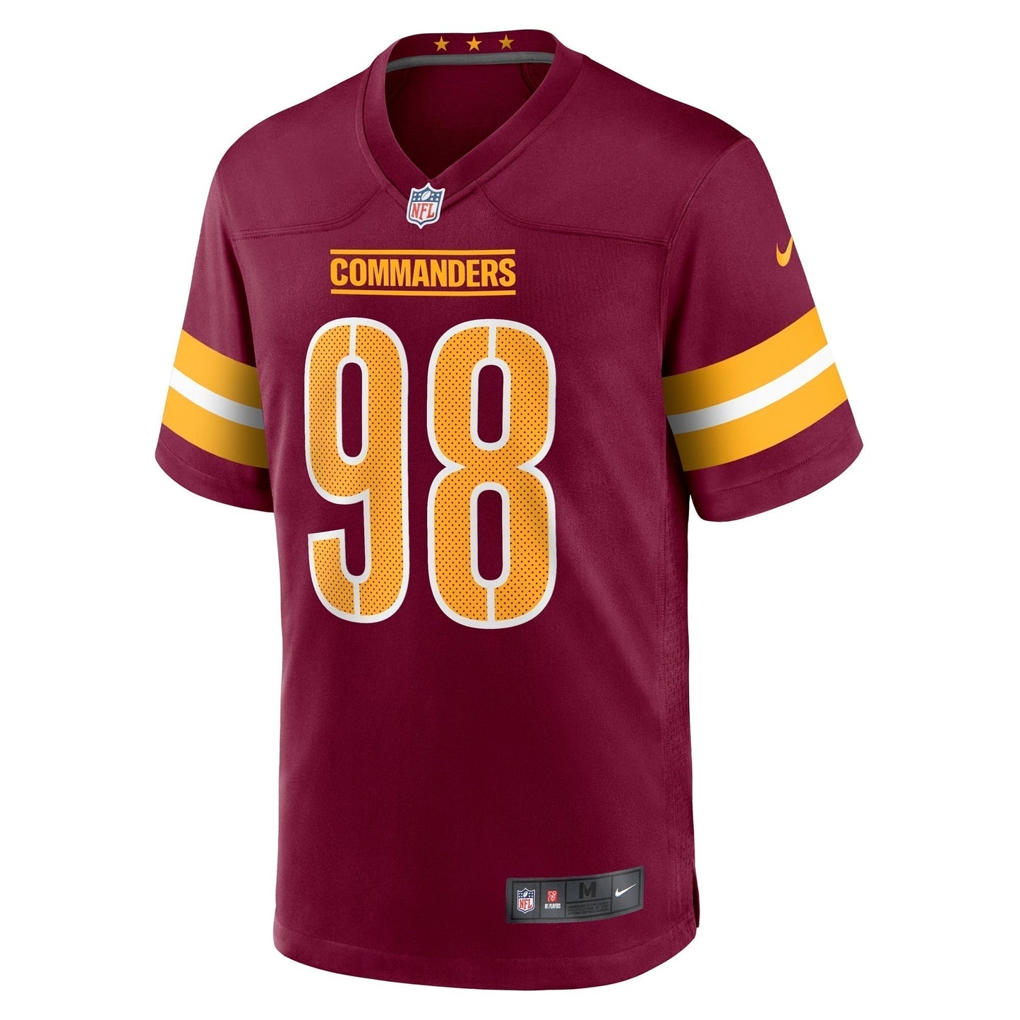 Phidarian Mathis Washington Commanders    Game Jersey - Burgundy