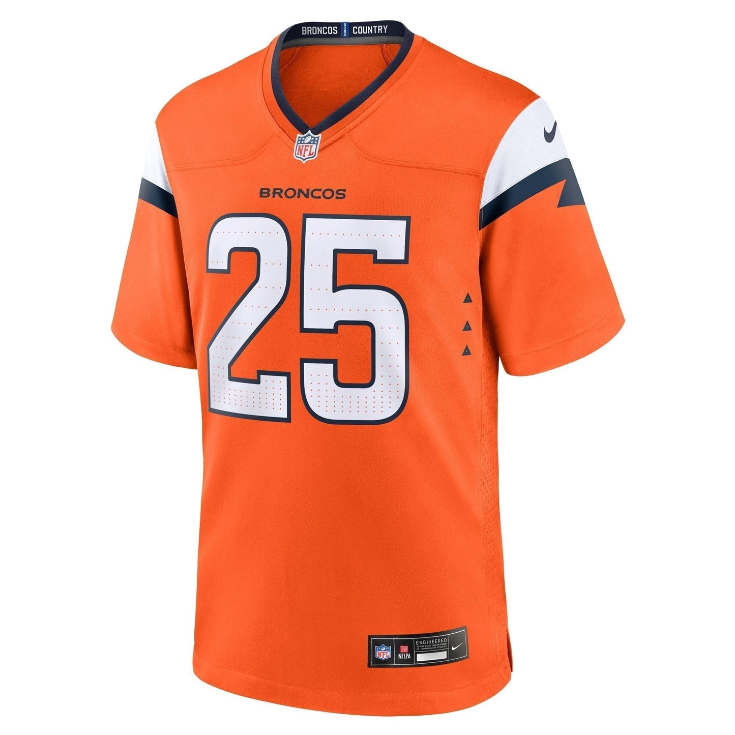 Blake Watson Denver Broncos  Team Game Jersey -  Orange
