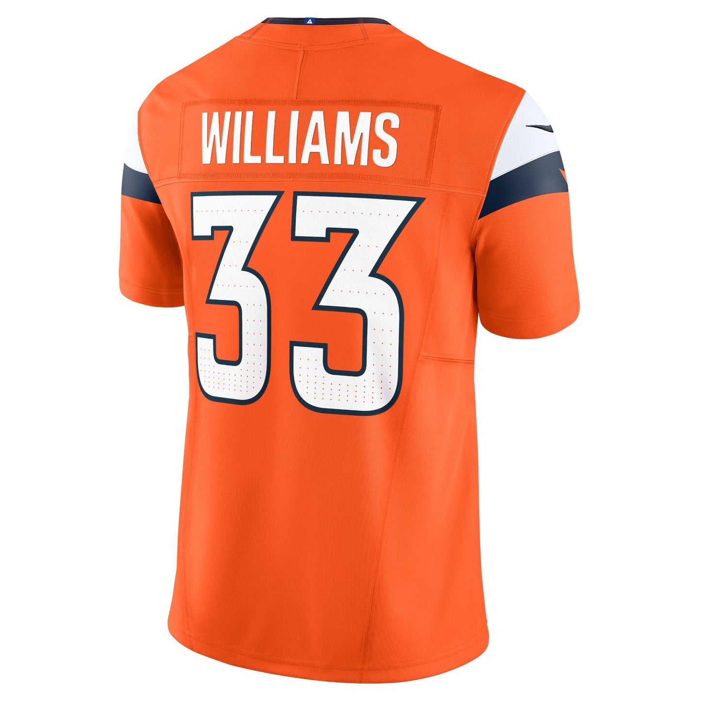 Javonte Williams Denver Broncos  Mile High Collection Vapor F.U.S.E. Limited Jersey - Orange