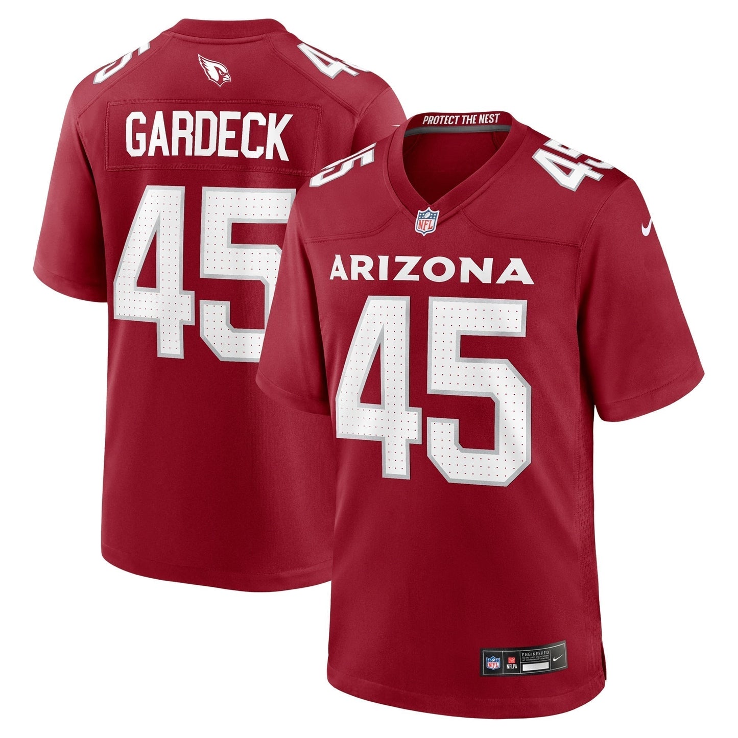 Dennis Gardeck Arizona Cardinals  Team Game Jersey -  Cardinal